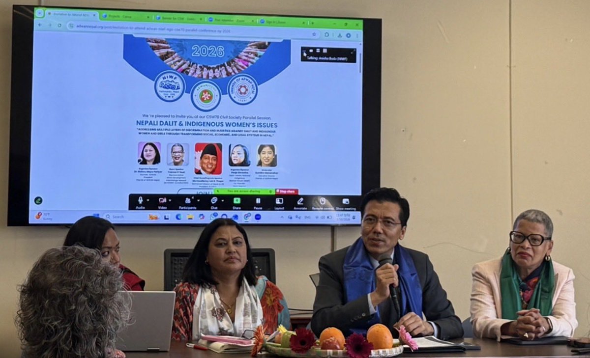 UN ECOSOC President tweet media