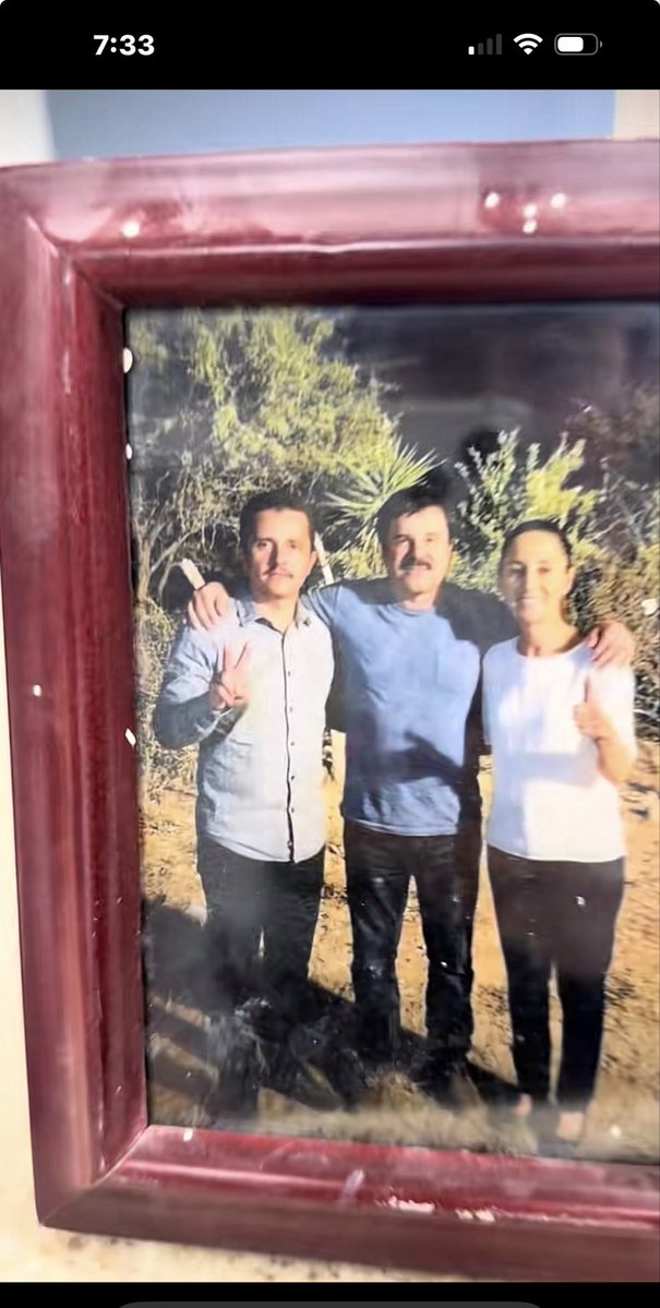 When you know you know! 

🇲🇽 president with El Mencho!

Who’s the guy in the middle?