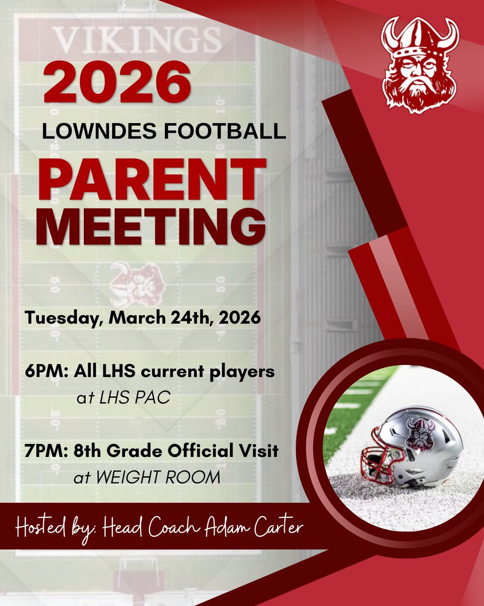 Lowndes Football tweet media