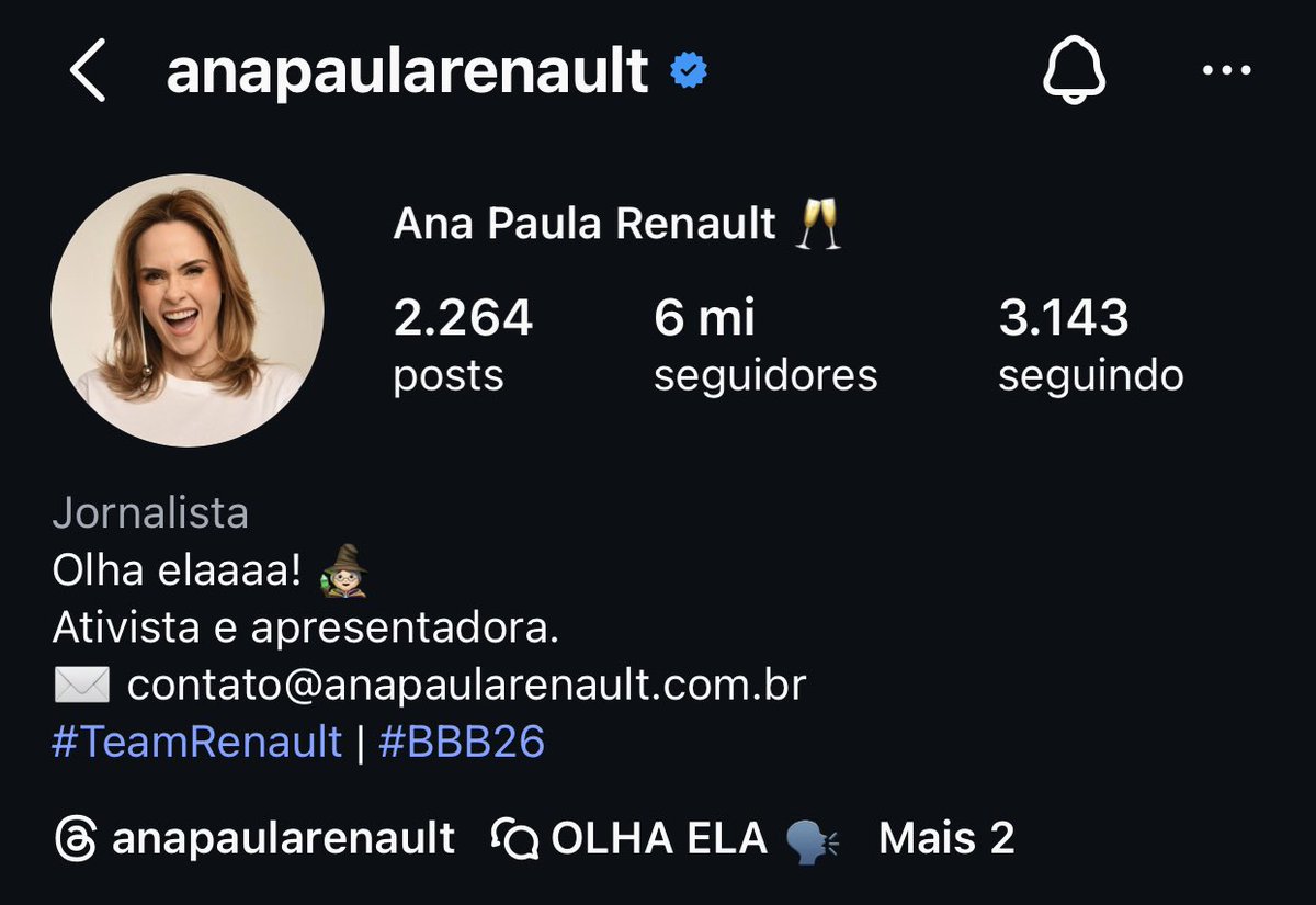 Babu javali desce para 5 M e a Diamante 6 M #BBB26