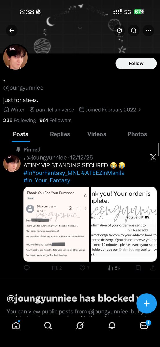 EXPOSINGSCAMPH's tweet photo. scammer @joungyunniee 
#ATEEZInManila https://t.co/BrTlU15fX5