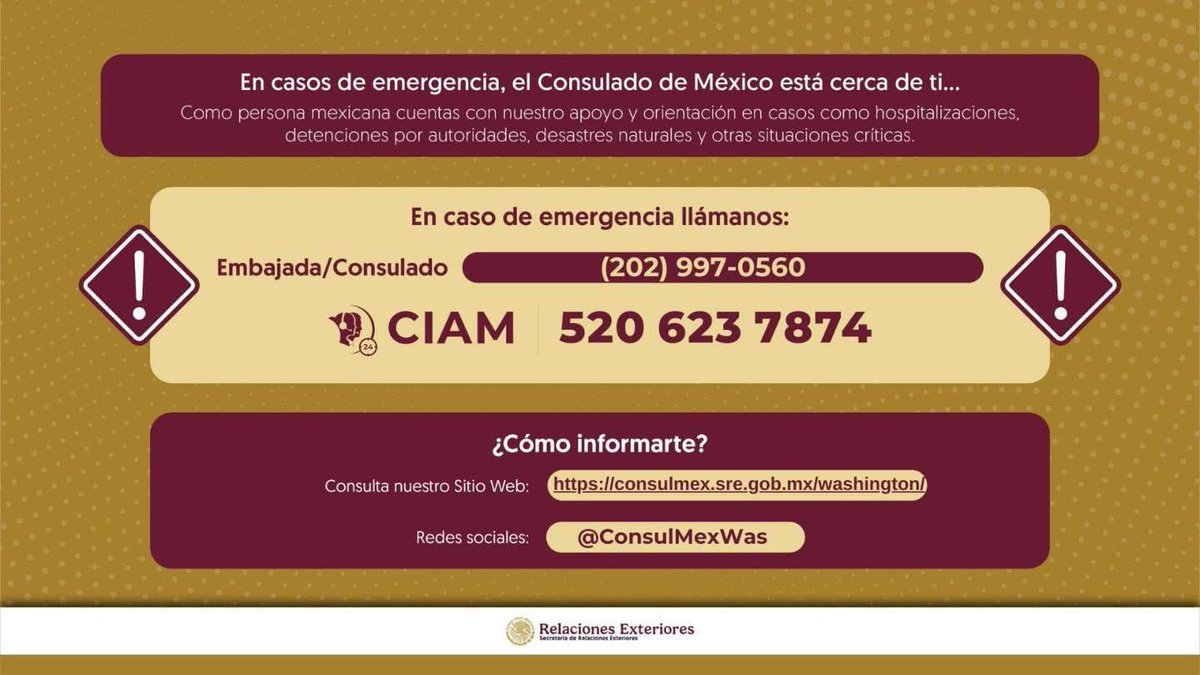 Consulmex Washington tweet media
