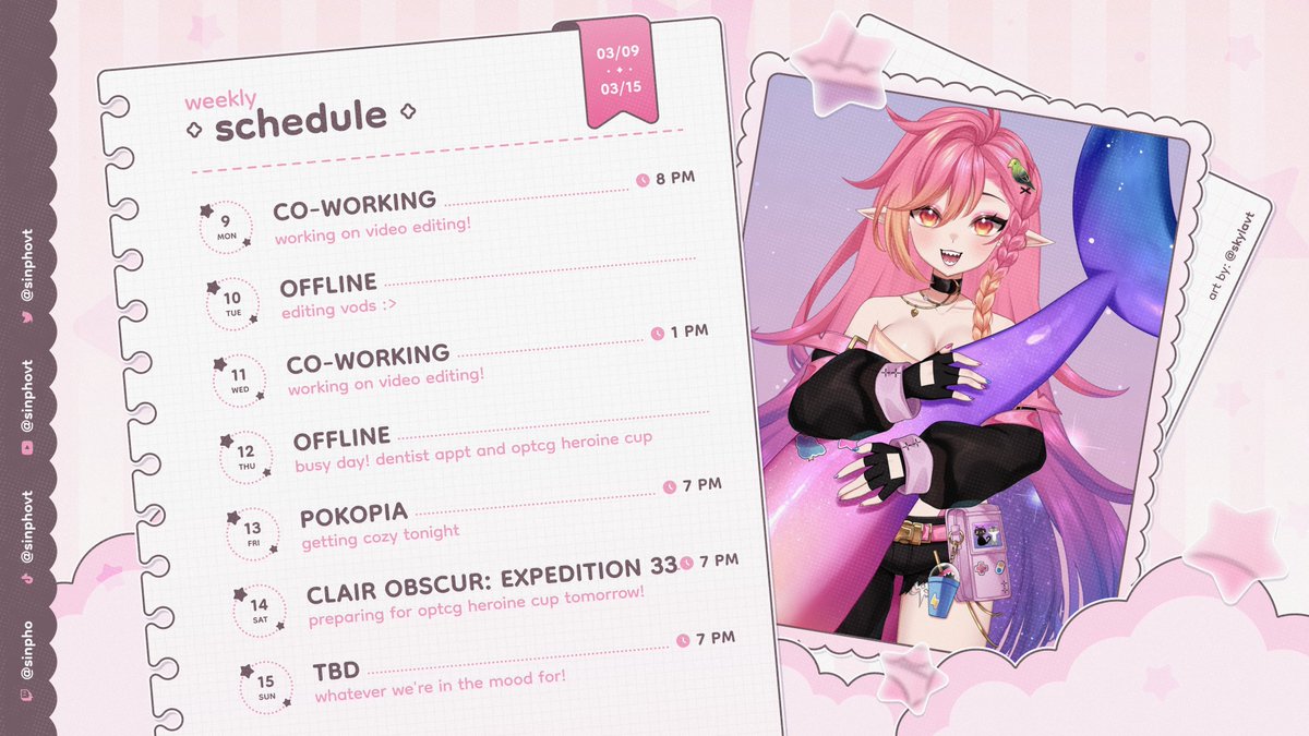 Sinpho🌅💜🦈 Pre-Debut VTuber tweet media