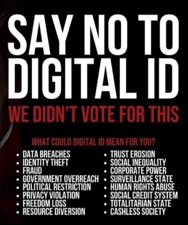 Physical voter ID: Yes ✅

Digital voter ID: No way ❌