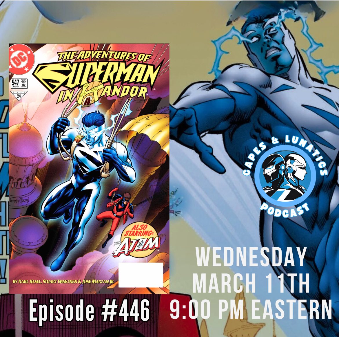 Capes & Lunatics Podcast 🎙️ tweet media