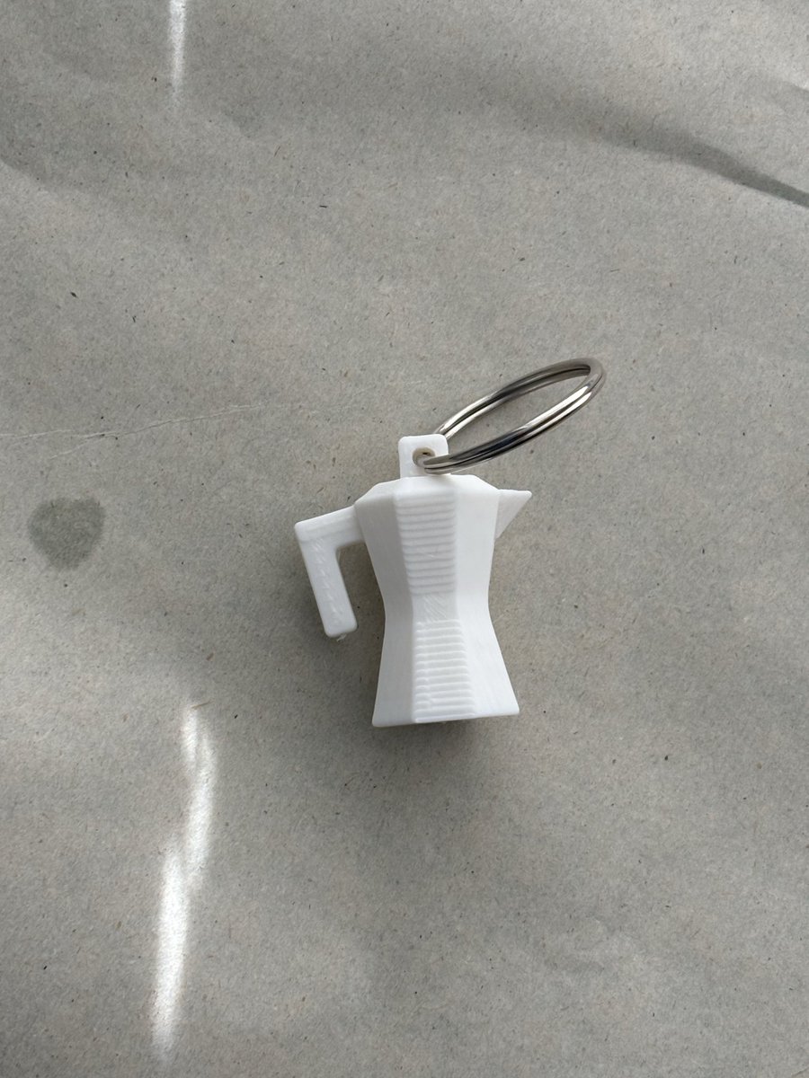 studio_rollins's tweet photo. Studio Rollins customer order #3! 🎉 it’s a Moka pot. I made this custom 3D printable design for just $5! Message me for a quote on custom designs. #3dprinting #3ddesignservices https://t.co/TlqyWh8Hk5