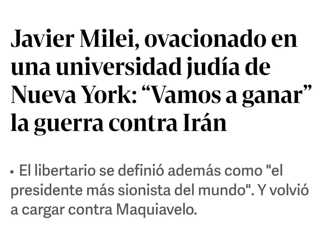 Este irresponsable nos va a meter en un problema gigante solo para hacerse el canchero y de puro ignorante. El Congreso argentino se tiene que pronunciar ya mismo a favor de la paz y en contra de la ruptura del orden jurídico internacional.