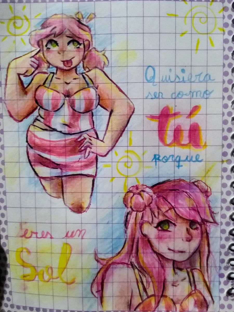 Arilcrack's tweet photo. Quisiera ser como tú porque eres un sol ☀️✨

Ya entiendo un poco la teoría 😰
AAAAAAAAAAYYYYY ROBERTAAAAAAA 😭💗💗✨✨
#LPDM #CoMPaS #Roberta https://t.co/eRUZ3eQGVh