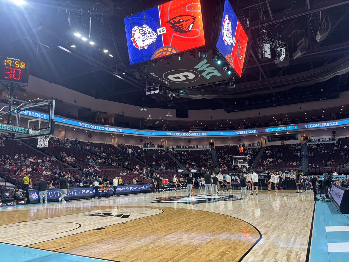 TheoLawson_SR's tweet image. 📍Las Vegas, Nev.

🏟️ No. 1 #Gonzaga (28-3) vs. No. 4 #OSU (17-15)

📺: 6 p.m., ESPN

📊GU: Graham Ike (19.7 ppg), Ike (8.3 rpg), Braeden Smith (3.9 apg)

OSU: Josiah Lake II (13.2 ppg), Johan Munch (5.2 rpg), Lake II (4.2 apg)