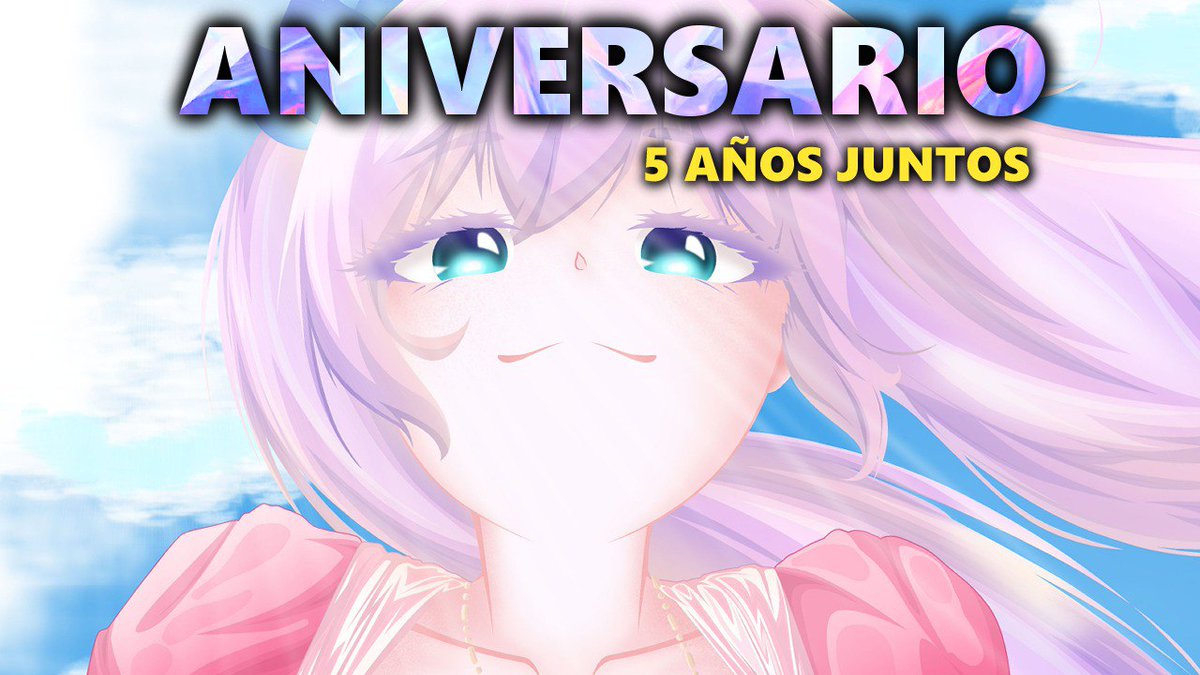 KyriaVtuber's tweet photo. Solecitos hoy es un dia muy especial, esta noche vamos a celebrar nuestro ANIVERSARIO Número 5!!! los estaré esperando ❤️ link de YT en mi perfil https://t.co/OFlGrKTjS9