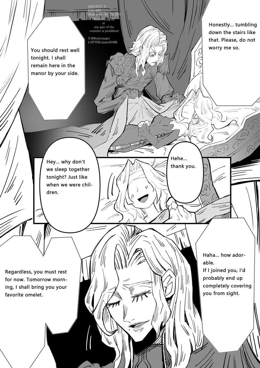 The Sister and the Crimson Knight・・・②③

Why did only this team end up with a setting like this?

#IdentityV 