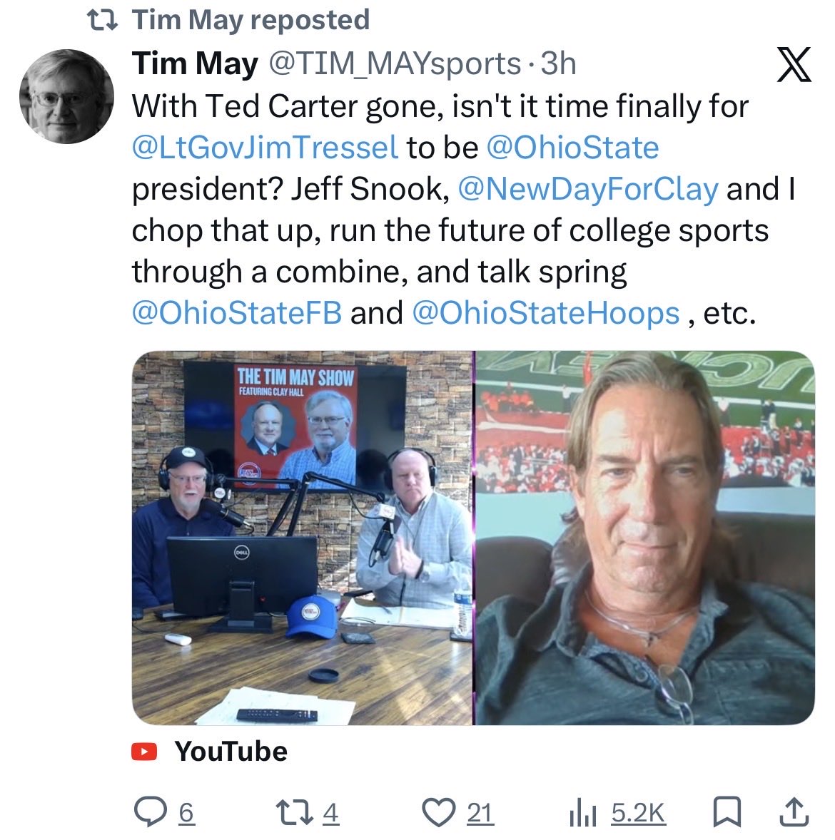 Mr_Marbles's tweet photo. I was onboard the Tressel train but if this clown collective agrees then I may have to give serious reconsideration to my position https://t.co/qhnItQGexZ