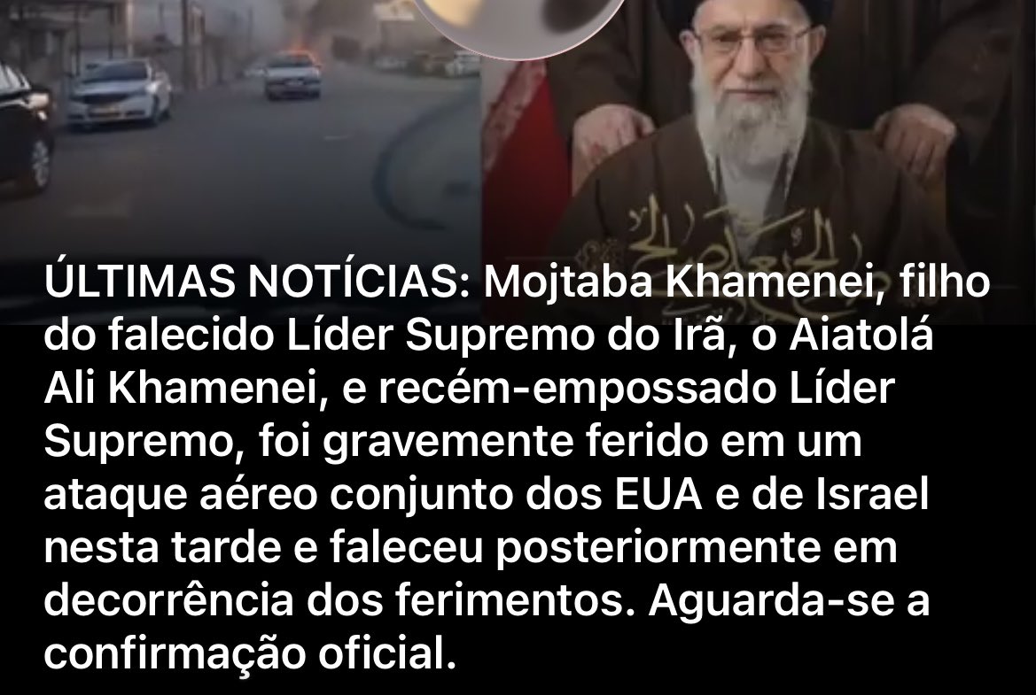 Adriano18410282's tweet photo. O FILHO DE KHAMENEI 🇮🇷 RECÉM EMPOSSADO PELO REGIME PARESK Q TB FOI ENCONTRAR ALA ☠️ https://t.co/552HJvS7oy