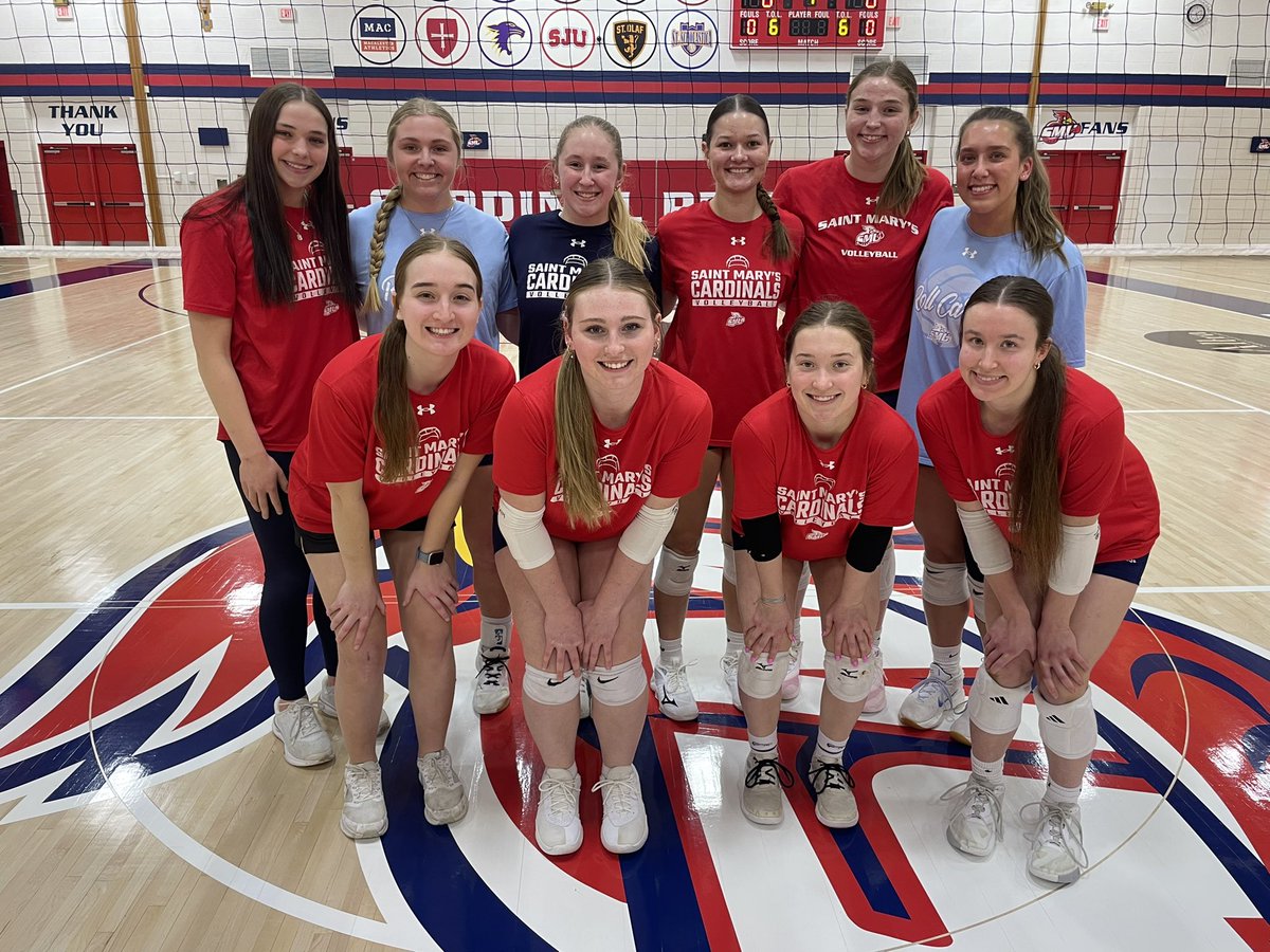 Saint Mary’s University Volleyball tweet media