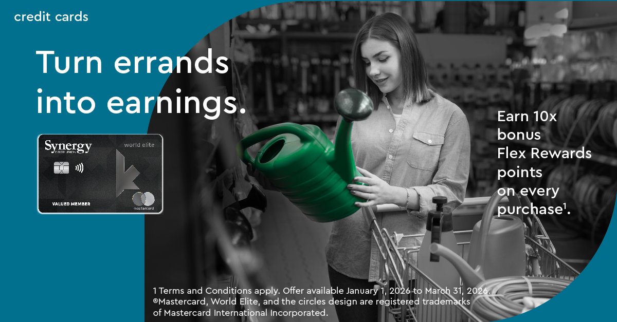 Synergy Credit Union tweet media