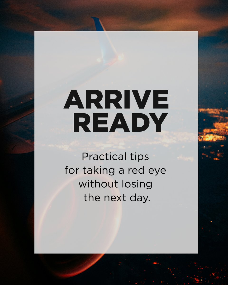 Nomaticgear's tweet image. Survive the red-eye like a seasoned pro.

5 essential tips to land feeling composed, not chaotic. Check the link in bio for the full breakdown.
.
.
.
What’s your #1 red-eye survival tip?

#TravelTips #RedEyeFlight #LifeHacks #TravelHacks #LifeOnTheMove