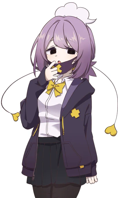 ダウナー系ギャルフワンテ概念を描きたかった