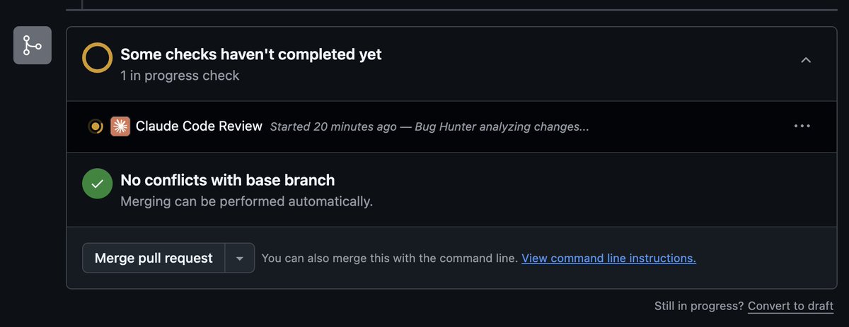 The back-of-the-hand math is that for a large enterprise engineering org, it could cost $~50k a week to run this in production.

Imagine 2,000 PRs (especially with more AI-generated code now) going out a week.

2,000 x $15 = $30,000/week
$30,000 x 52 = $~1.5M/yr

I just had