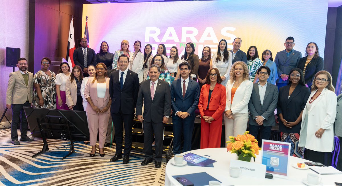 _paulalba's tweet photo. We launched the Rare Diseases Forum “Rare but Real”, alongside Acting Health Minister Dr. Manuel Zambrano @MINSAPma and @UKinPanama Ambassador Greg Houston.

90+ leaders from 🇵🇦🇨🇷🇭🇳🇬🇹🇩🇴 came together to raise visibility for patients and advance access to timely treatments. https://t.co/fm50xNvJhc