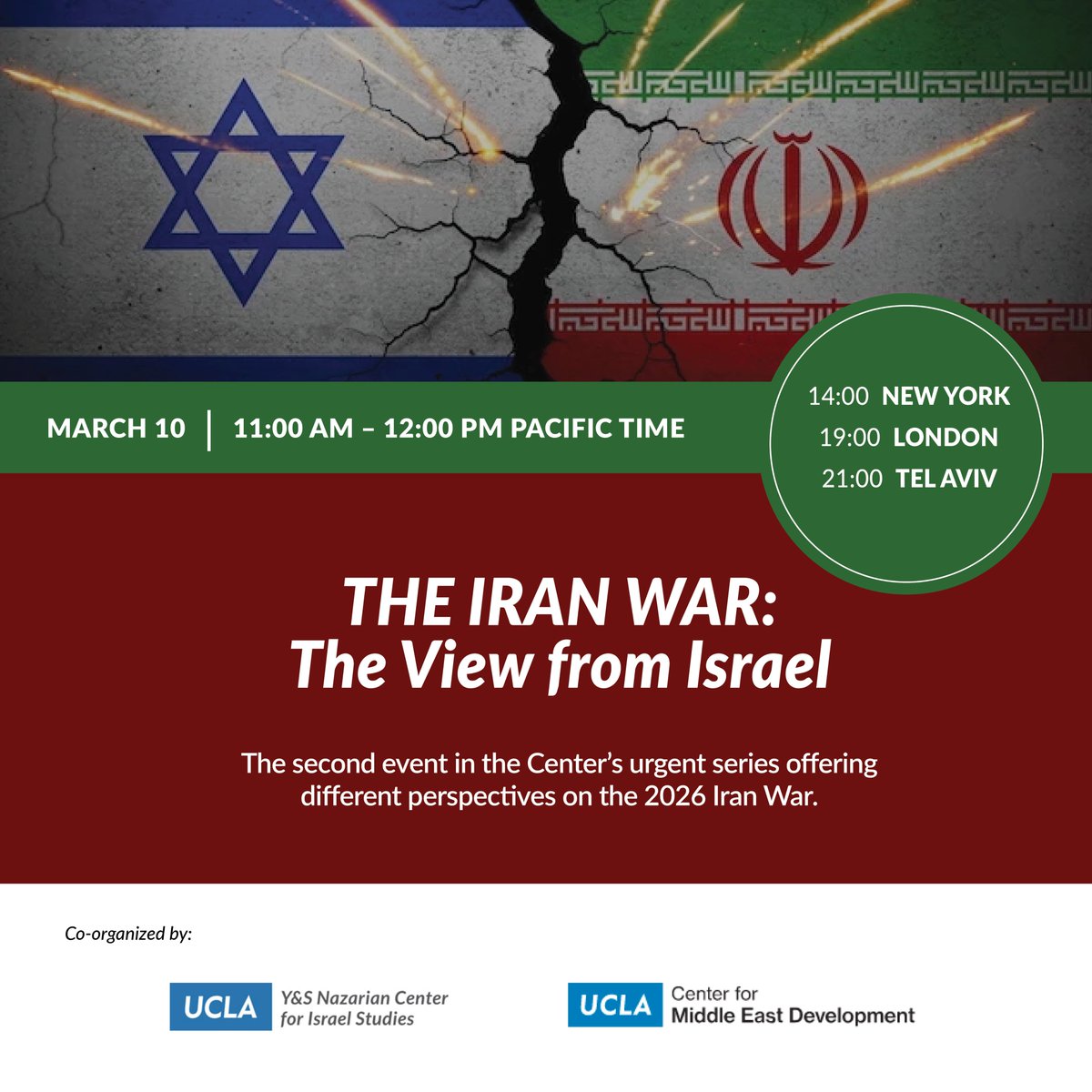 UCLA Y&S Nazarian Center for Israel Studies tweet media