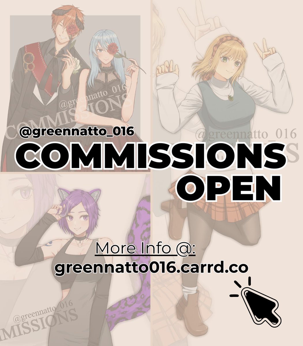 ぐりん納豆 | GreenNatto | Commissions Open! tweet media