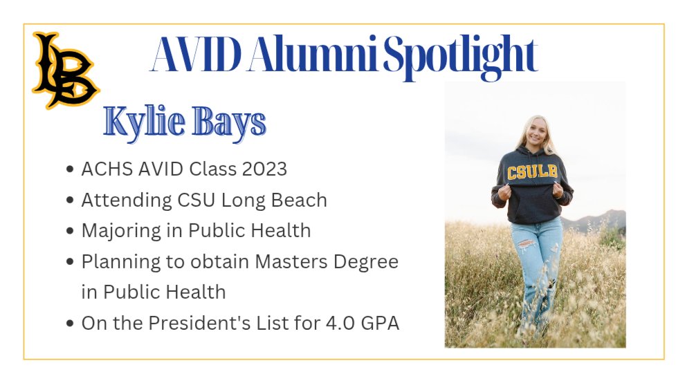 ACHS AVID tweet media