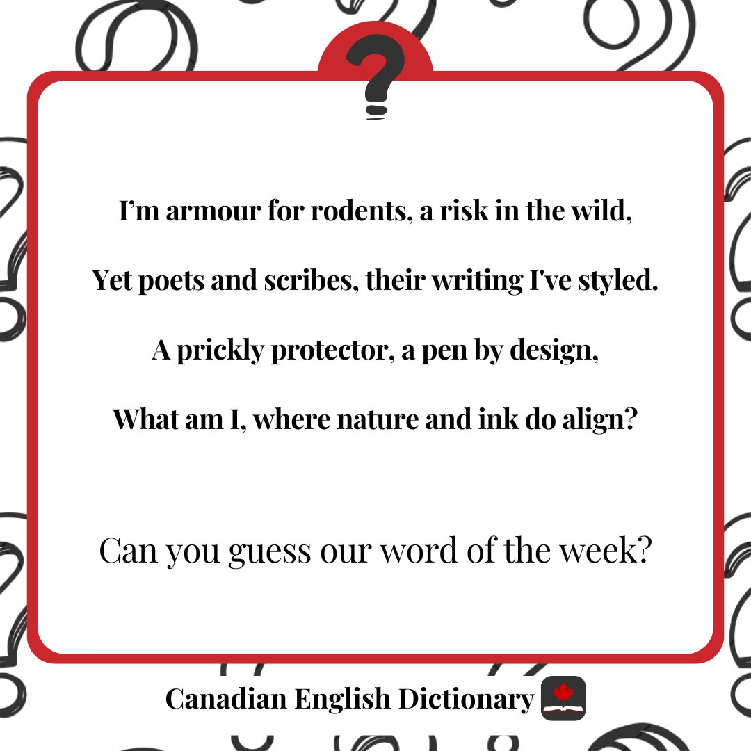 Canadian English Dictionary tweet media