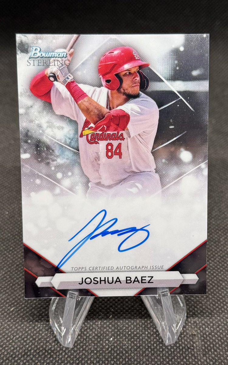 Joshua Baez Autos
$15 PWE Each
Take both for $30 BMWT or $25 PWE
Bowman’s Best refractor small surface issue above and right of bowman’s best logo.