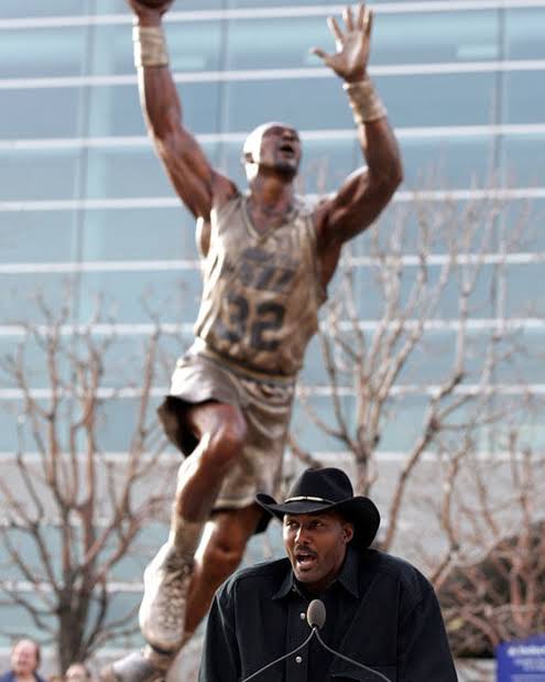 I’d much rather explain to my kid what Magic City is than go to a Jazz game and explain to them who this is a statue of
