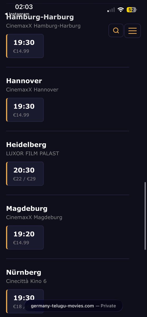 uganda_2121's tweet image. All major shows across germany has been opened #UstaadBhagatSingh 
Book your tickets 🎫  germany-telugu-movies.com
@3REALMSEnt  @Tejuholicc2 @PkfcGermany @likith004 
Munich and Dresden shows will be added by tomorrow evening.
#USB