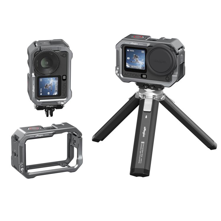 SunskyOnline's tweet image. For DJI OSMO Action 6 Metal Quick-Release Frame
 
➤ Lightweight &amp;amp; Durable Aluminum Alloy
➤ Two-Finger Press Quick-Release Lock
➤ Silicone Lens Cover + Anti-Shake Pads
➤ Cold Shoe Mount &amp;amp; Full Port Access
 
👉bit.ly/4bxIttT
#OsmoAction6 #CameraProtection #VlogSetup