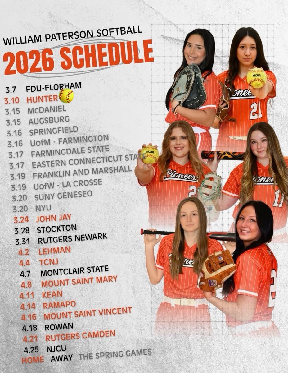 William Paterson University Softball tweet media