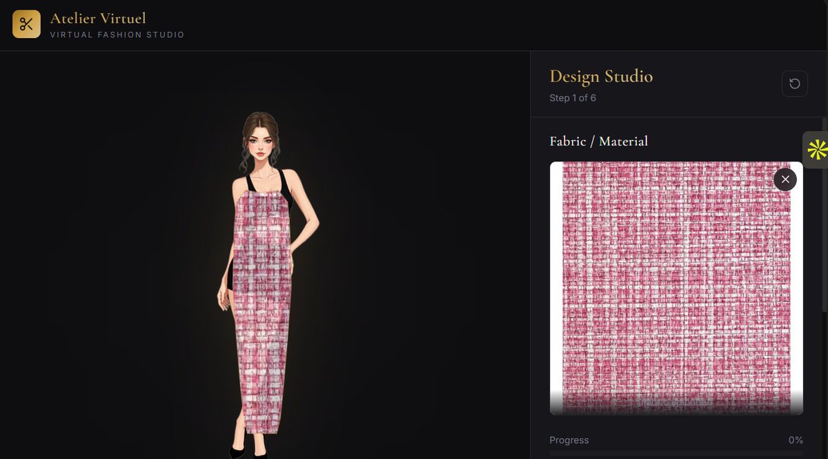 buildwithmeee's tweet photo. Building a 3D Virtual Atelier! ๐
As a girl in tech, Iโm using @lovable #SheBuildsonLovable credits to see how fabric fits before sewing. Itโs glitchy (the fit is ๐ซ ), but the vision is there!
Girliess, would you use this for your next outfit? ๐
#BuildInPublic #WomenInTech https://t.co/fPC1MMwlrI