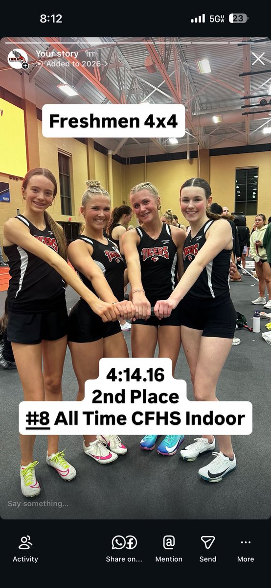 Cedar Falls Girls T&F tweet media