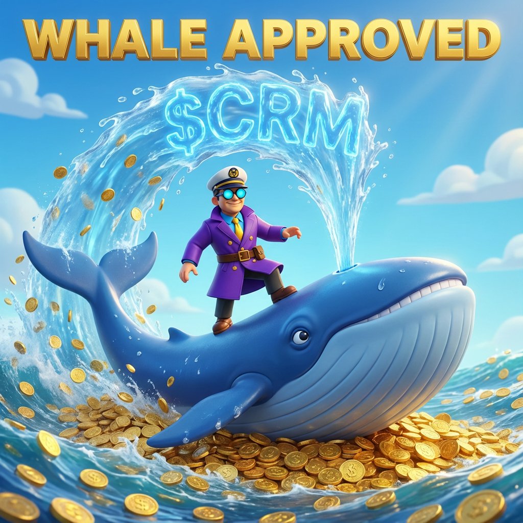 The "Wall of Hold": Understanding Whale Dynamics

$CRM Community,

I want to pull back the curtain on a reality that affects every project in crypto, including $CRM. Let’s talk about "Whales" and how we actually protect the ecosystem we are building together.

The Hard Truth

In