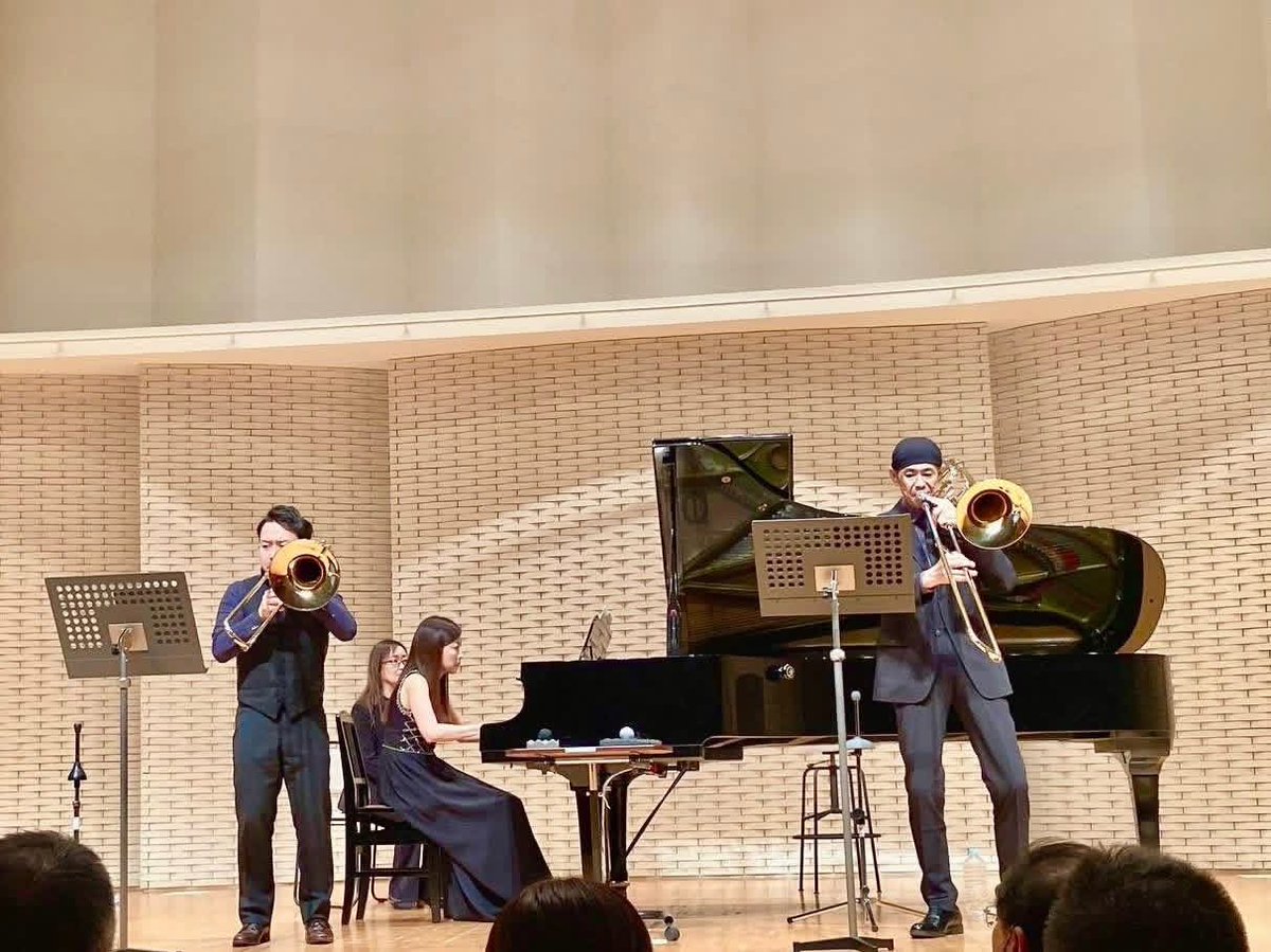 sync_trio's tweet photo. Trio Sync.いわき公演終了致しました！

多くのお客様にご来場いただきメンバー一同感謝申し上げます。

今年は我々の活動15年、震災から15年という節目の年で、いつもにも増して特別な想いで演奏させていただきました。

続↓ https://t.co/SILYF40xi7