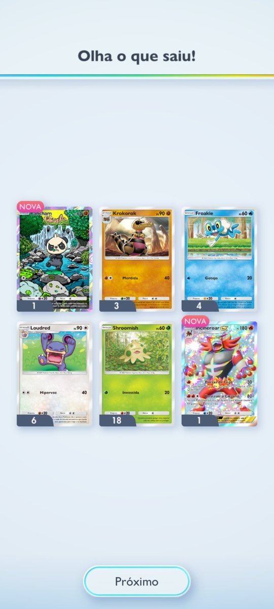 Pacote Free
#PokemonTCGPocket