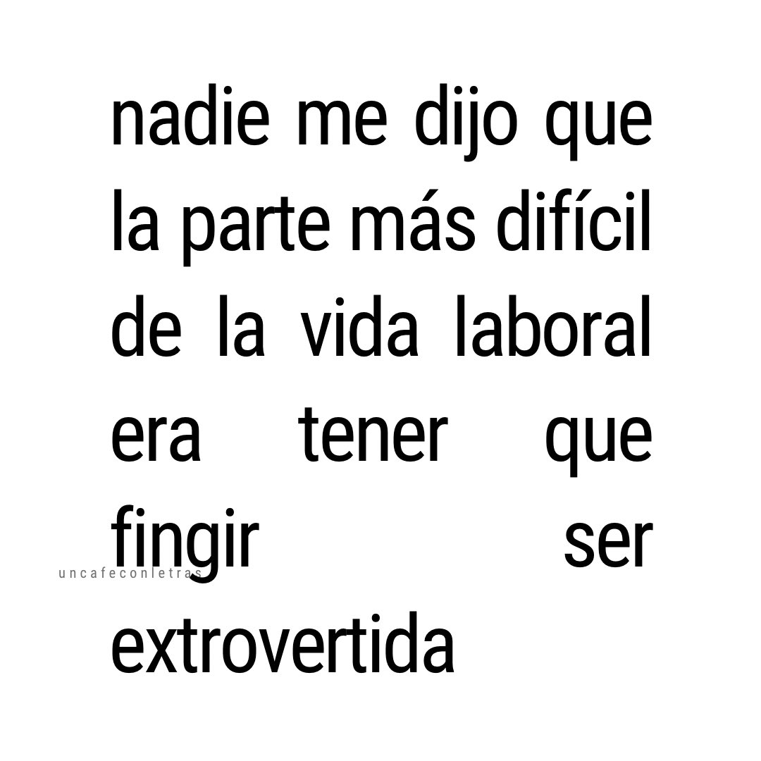 no es justo