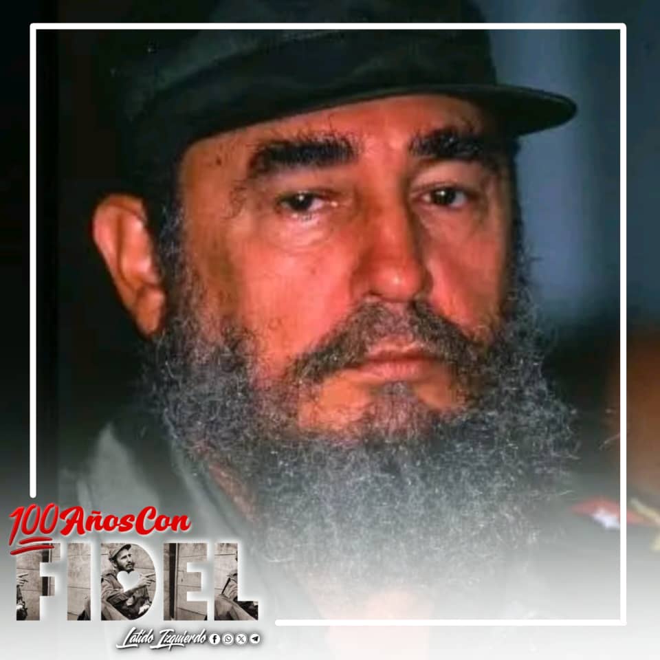 100 años de gloria mi caguairan, inmortal eres para tu Cuba amada #100AñosConFidel #DeZurdaTeam