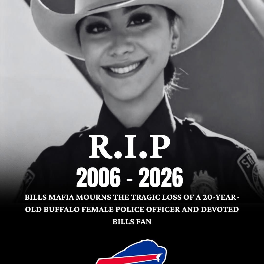 The Bills Mafia community is deeply mourning the tragic sacrifice of a young 20-year-old Buffalo police officer and devoted Bills fan who lost her life while on duty. 

For years, she attended games with her father at the stadium, cheering for the Bills together. 

Now that seat