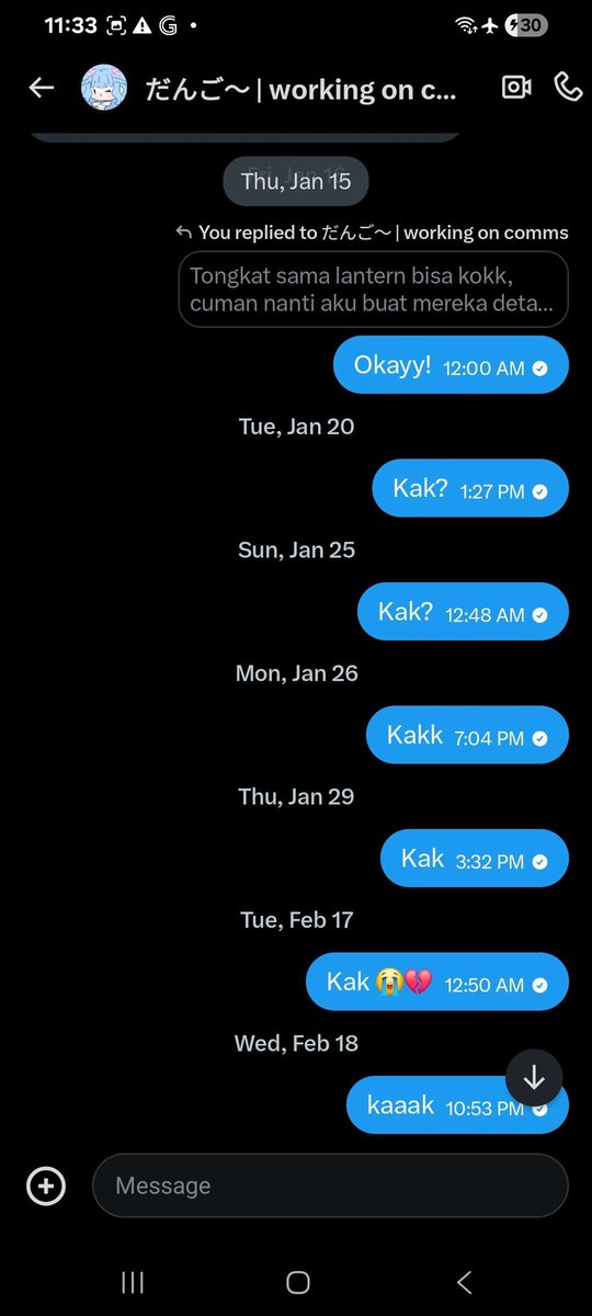 Elly~ PLS @ AFTER DM! tweet media