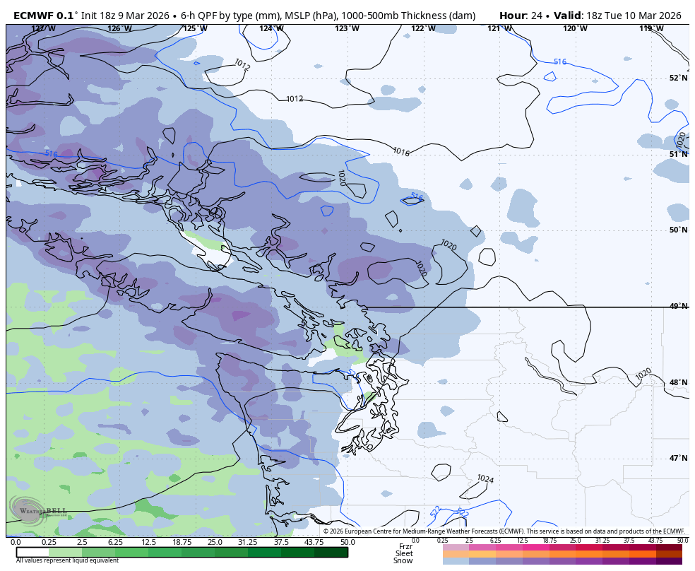 vlad_rad's tweet image. Good chance for #Snowfall tomorrow around the #BC South Coast. Some areas could score accumulation. 
#BCSnow #BCStormWatch #BCWx #Winter