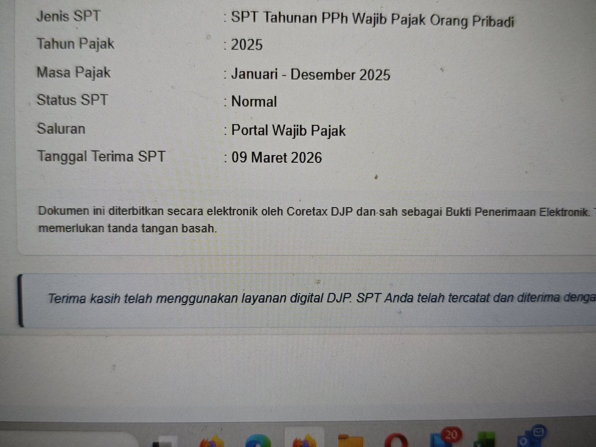 Akhirnya selesai lapor.. Ternyata lumayan simple pakainya, walau harus belajar pelan pelan.