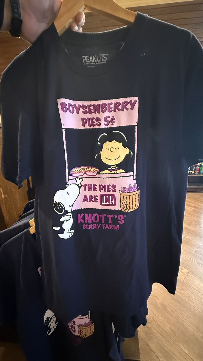 ParksAndCons's tweet image. The new Lucy #BoysenberryFestival shirt is fantastic