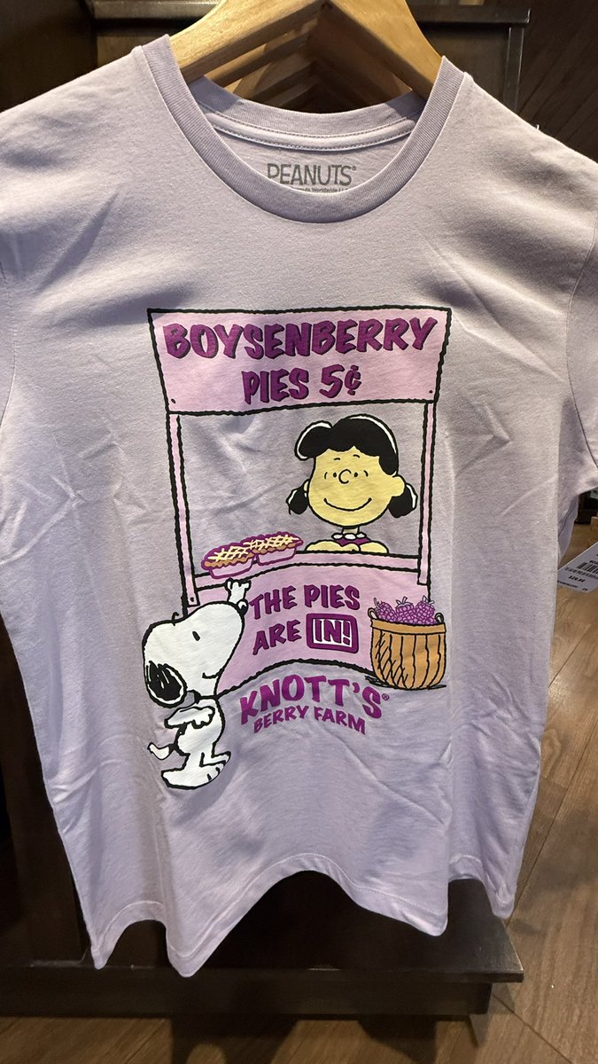 ParksAndCons's tweet image. The new Lucy #BoysenberryFestival shirt is fantastic