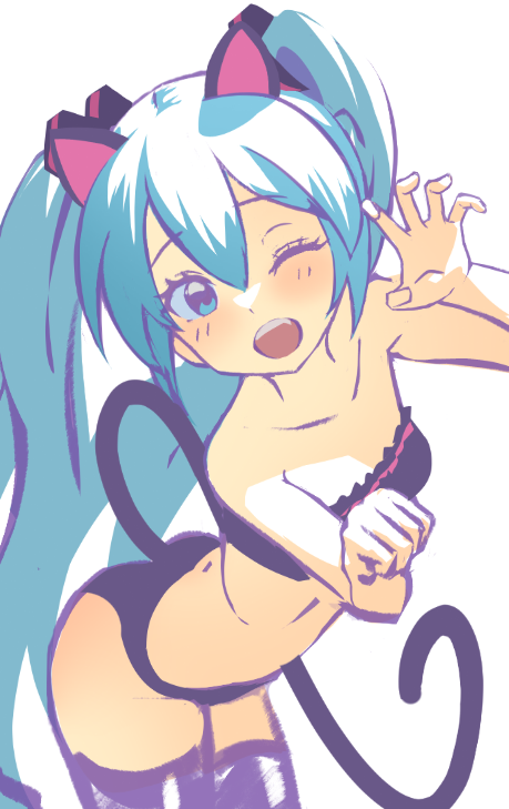 Raie_l's tweet photo. Miku https://t.co/h7IalNSlNb