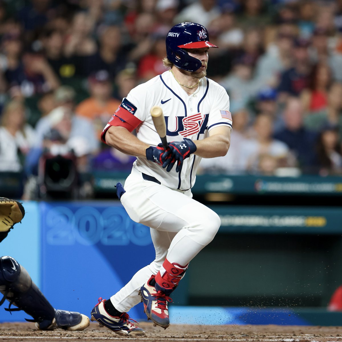 Why are the DirectTV and Capital One logos bigger than the American flag on these uniforms?