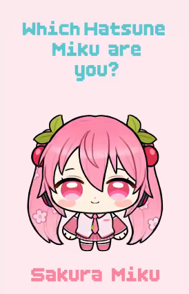 which miku are you? 🌸
#ミクの日2026
I´m sakura miku ~~
