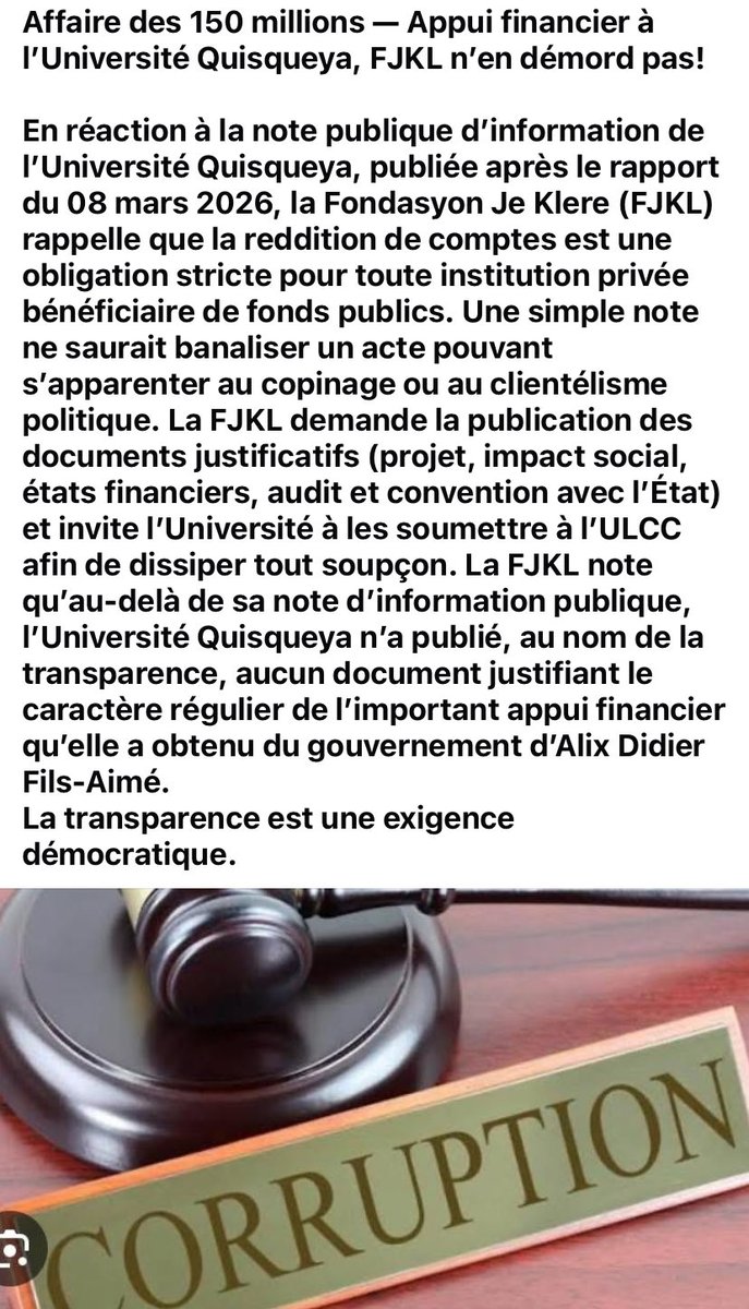 Émancipation FM (90.7) PauP, Haiti tweet media