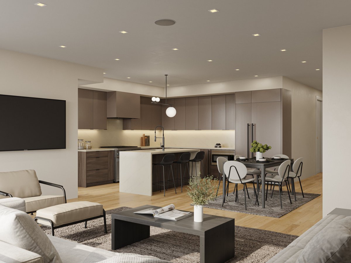 Most developers copy-paste the same kitchen 4 times to save money. We went a different route. 

1 building. 4 unique, surgically executed kitchens. Same high-performance standard, 4 totally different vibes.

Which one are you choosing: 1, 2, 3, or 4? 👇